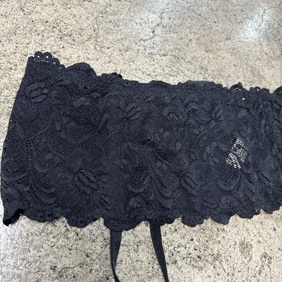 Cacique women’s lace corset garter belt size 18/20 black - Picture 3 of 6